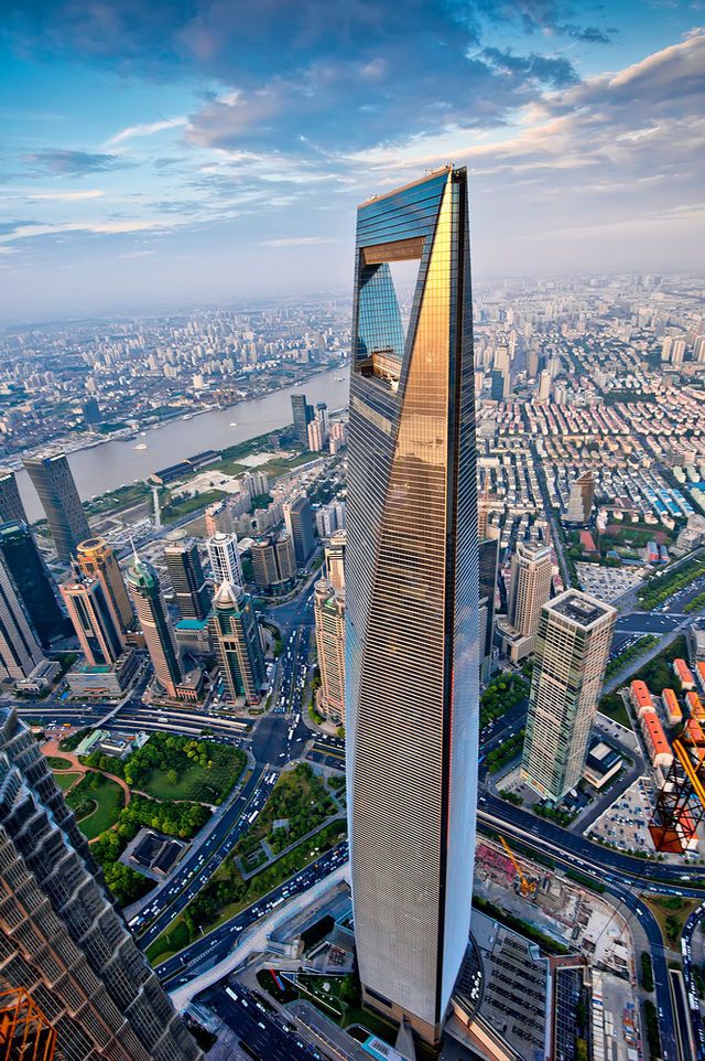 Shanghai World Financial Center Width